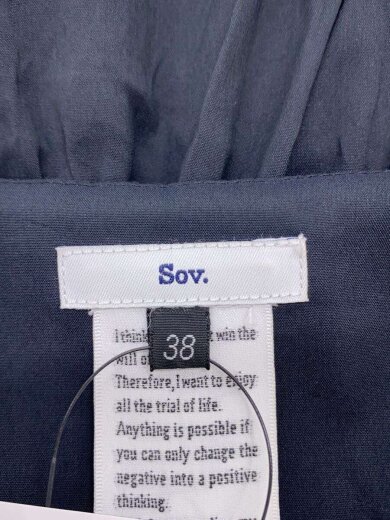 商品画像：半袖ワンピース/38/コットン/BLK/無地/0301-060-192// 3