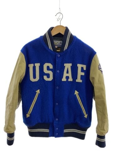 商品画像：スタジャン/38/ウール/BLU/WV13938 1