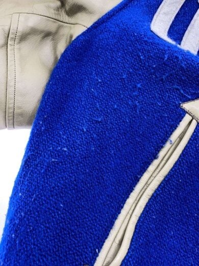 商品画像：スタジャン/38/ウール/BLU/WV13938 6