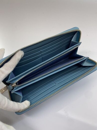 商品画像：長財布/レザー/BLU/レディース 4