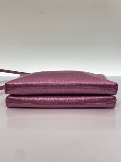 商品画像：ショルダーバッグ/レザー/PNK/無地/F39505 4