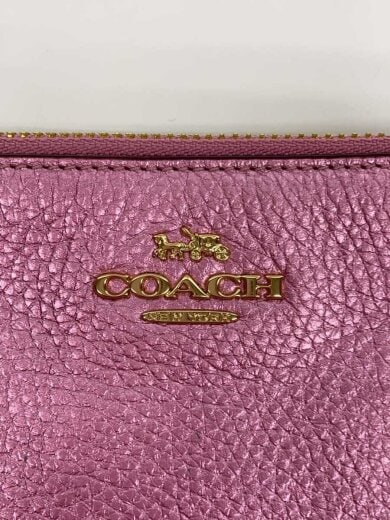 商品画像：ショルダーバッグ/レザー/PNK/無地/F39505 5