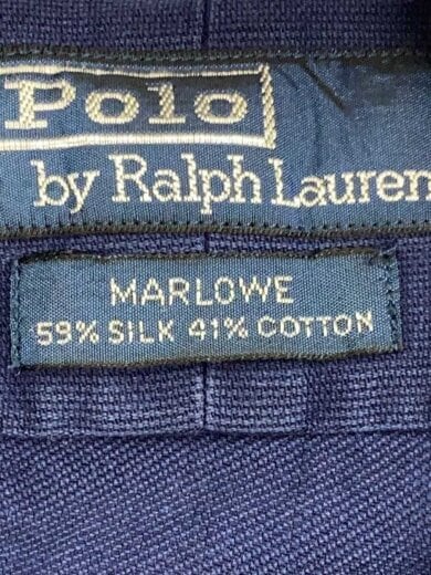 商品画像：長袖シャツ/L/シルク/NVY 5