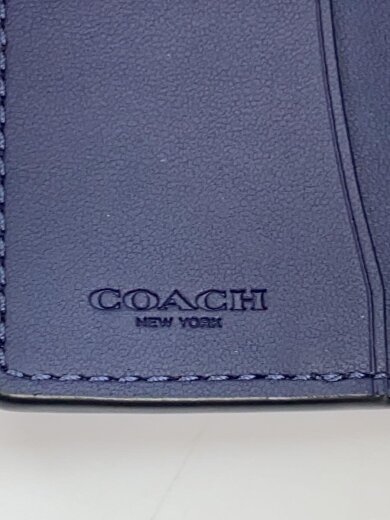 商品画像：キーケース/レザー/NVY/無地/レディース 3