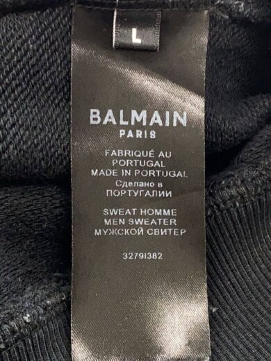 商品画像：スウェット/L/コットン/BLK/32791382 5