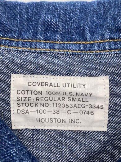 商品画像：ジャケット/--/コットン/無地/REGULAR SMALL/U.S.NAVYチェンジボタン// 3