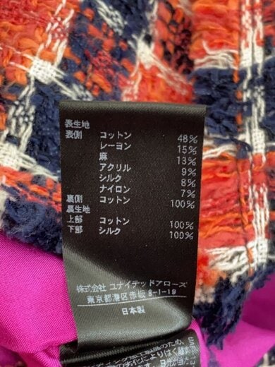 商品画像：スカート/36/コットン/RED/総柄/6524-299-1037// 6