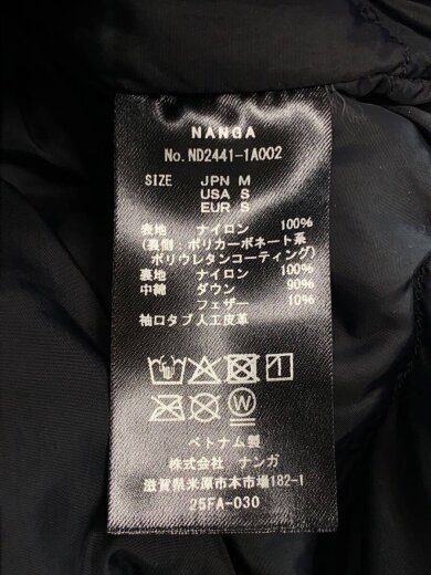 商品画像：ダウンジャケット/M/ナイロン/BLK/ND2441-1A002 5