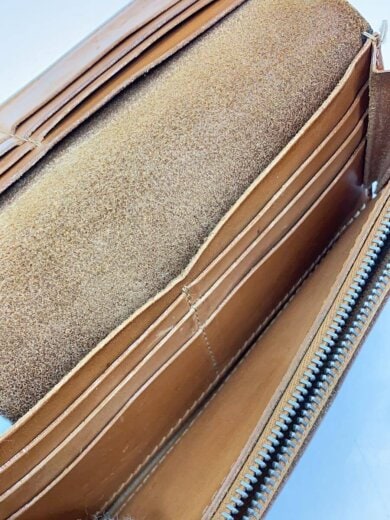 商品画像：長財布/--/BRW/無地/メンズ 6