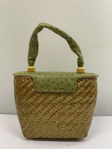 商品画像：カゴバッグ/--/GRN 3