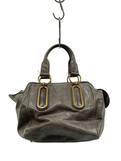 商品画像：ショルダーバッグ/レザー/GRY 1