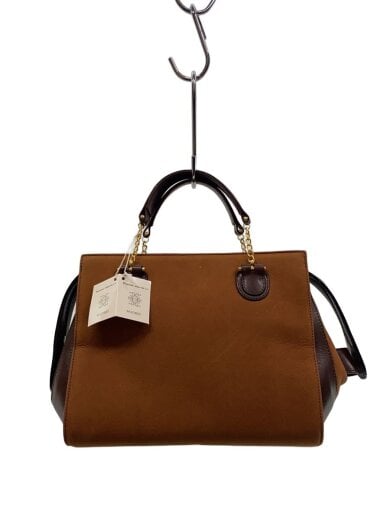 商品画像：ハンドバッグ/レザー/BRW 1