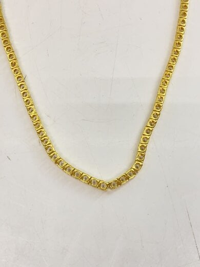 商品画像：ネックレス/--/ジルコニア/GLD/メンズ 5