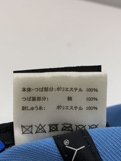 商品画像：キャップ/7 5/8/ポリエステル/BLU/メンズ 6