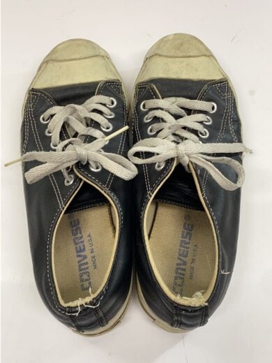 商品画像：90S/USA製/ローカットスニーカー/23.5cm/BLK/レザー 3