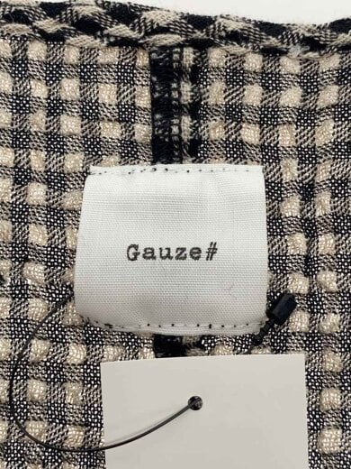 商品画像：ノースリーブワンピース/FREE/リネン/BLK/ギンガムCK 3