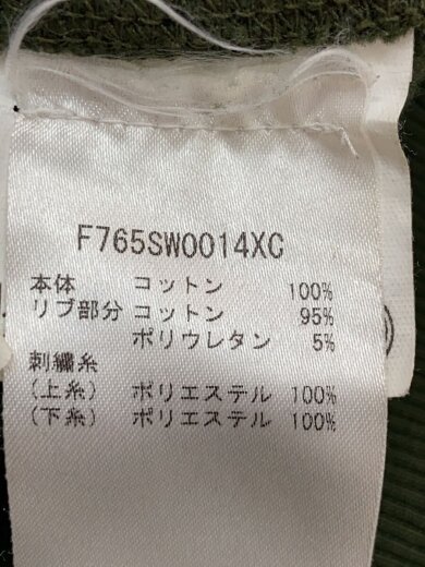 商品画像：スウェット/S/コットン/KHK/F765SW0014XC// 4