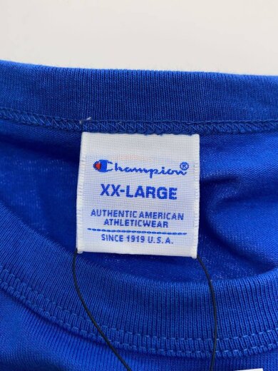 商品画像：Tシャツ/XXL/コットン/BLU/C8-B336// 3