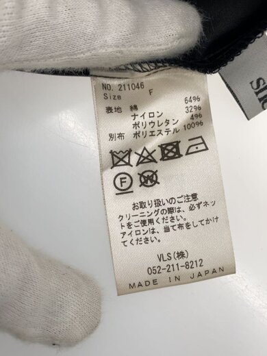 商品画像：ノースリーブワンピース/FREE/コットン/BLK/無地/211046// 4