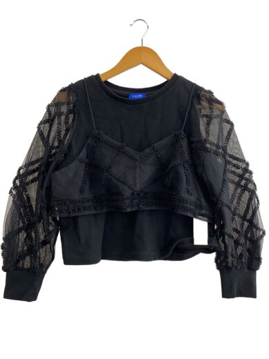 商品画像：トップス/38/コットン/BLK/55P07-509-09 1