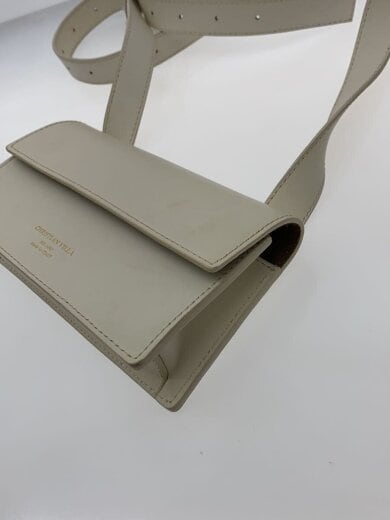 商品画像：ショルダーバッグ/レザー/WHT// 5