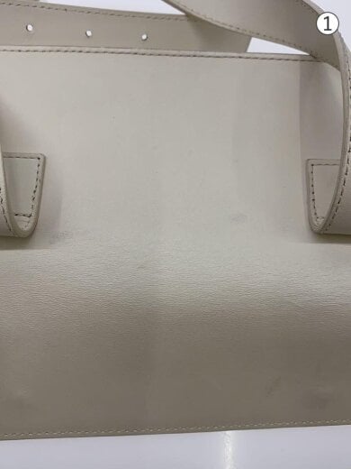商品画像：ショルダーバッグ/レザー/WHT// 7