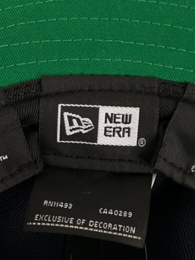 画像：NEW ERAFitted Long Brim Hat/ロングブリムハット/7 5/8/コットン/ネイビー/メンズ//5