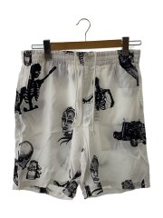 ショートパンツ/M/レーヨン/WHT/24SS-PA04