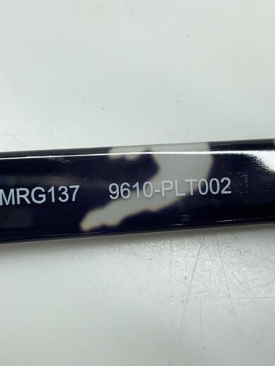 商品画像：メガネ/ウェリントン/プラスチック/BLK/BLK/メンズ/MRG137 5