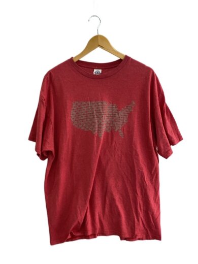 商品画像：Tシャツ/XL/コットン/RED 1