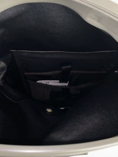 商品画像：NO SEAM ZIP LOOK BAG/リュック/ブラック 6