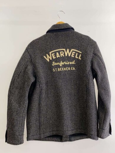 商品画像：ジャケット/M/ウール/BLK 2