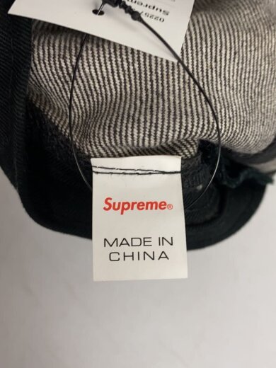 商品画像：Denim Leather Visor Camp Cap/キャップ/コットン/GRY/メンズ 6