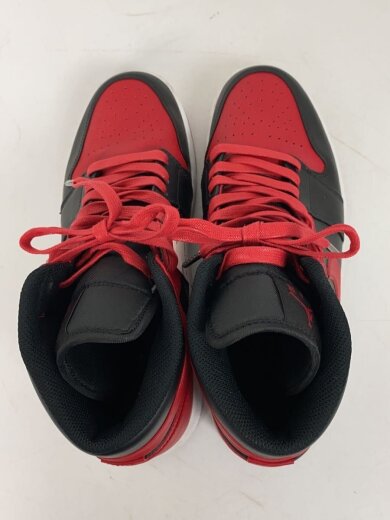 商品画像：AIRJORDAN1 MID BRED/ハイカットスニーカー/27cm/レッド/554724-074 3