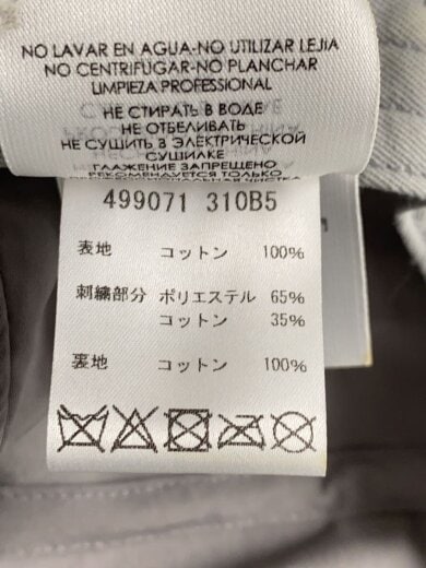 商品画像：キャップ/コットン/グレー/メンズ/499071 310B5 6