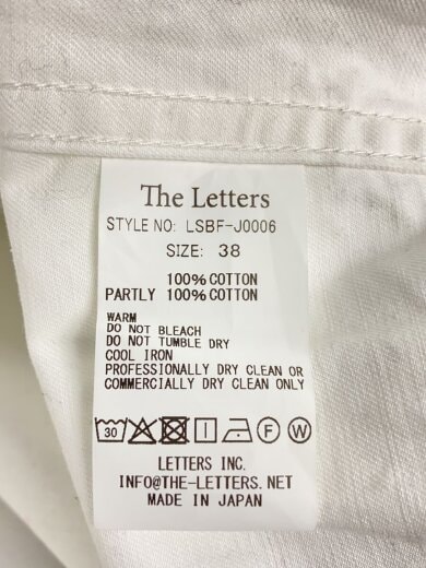 商品画像：COW BOY TRUCKER JACKET/38/コットン/ホワイト/LSBF-J0006 4