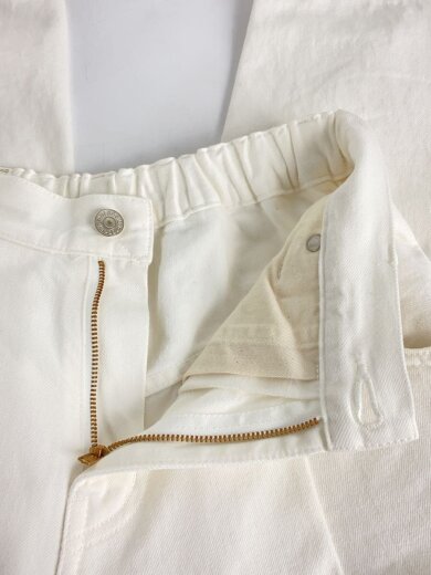 商品画像：WIDE DENIM SLACKS/42/コットン/ホワイト/N0343W 3