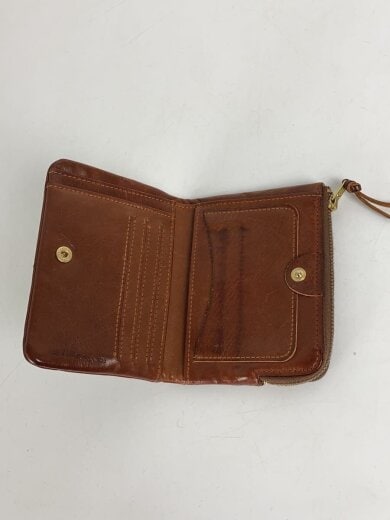 商品画像：SOAK/2つ折り財布/レザー/ブラウン/メンズ/101-06003 4