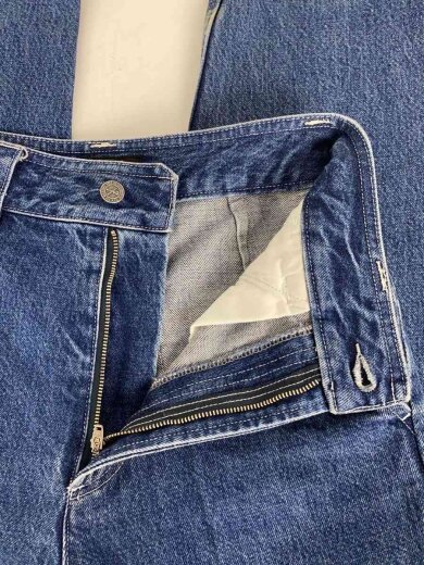 商品画像：ストレートデニムパンツ/XXS/コットン/インディゴ/無地// 3