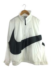 ナイロンジャケット/M/デニム/ホワイト/無地/SP190812SIV/