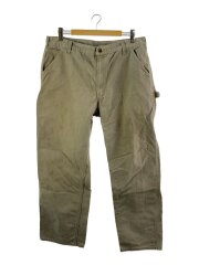 ボトム/38/コットン/カーキ