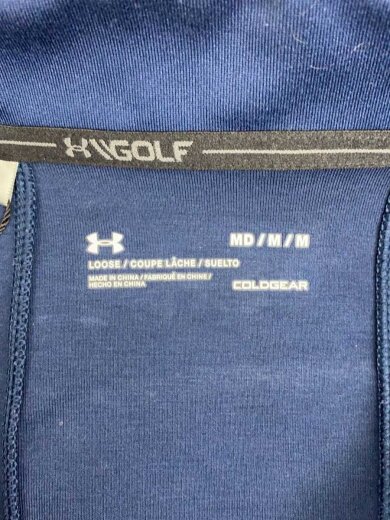 商品画像：1325277 UAストームプレイオフハーフジップ/スポーツウェアー/M/ネイビー/1325277 3