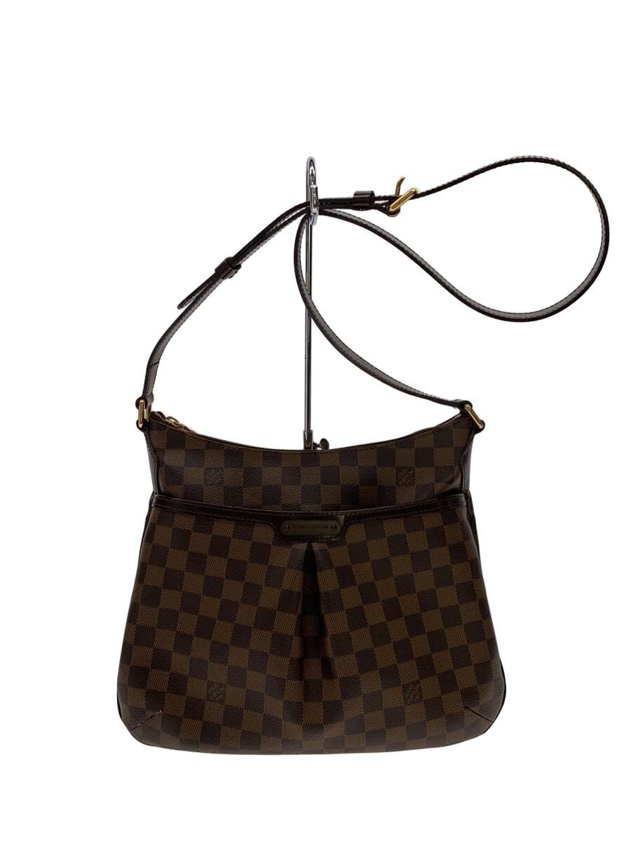 LOUIS VUITTON / ブルームズベリPM_ダミエ・エベヌ/PVC/ブラウン