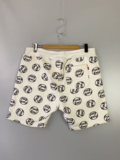 商品画像：ショートパンツ/L/コットン/WHT/シミ複数個所あり/毛玉有// 2