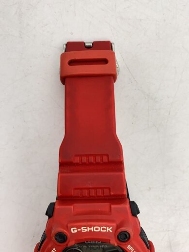 商品画像：クォーツ腕時計・G-SHOCK/デジタル/レッド/レッド/耐低温使用/タイドグラフ 6