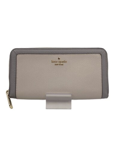 商品画像：レナカラーブロックラージコンチネンタルウォレット/長財布/レザー/グレー/レディース/KI835 1