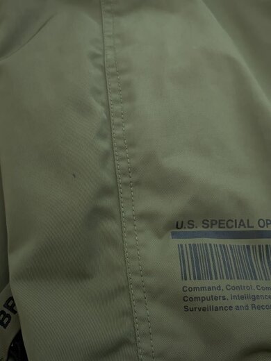 商品画像：フライトジャケット/ポリエステル/KHK/6112127/フライトジャケット/ミリタリー/ウェザーウォッチャー 7