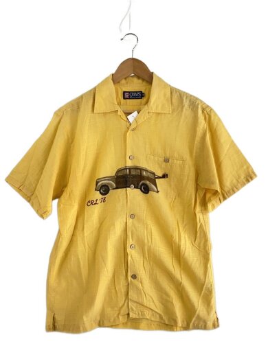 商品画像：アロハシャツ/M/コットン/YLW/プリント/1524-3984/CRL78 SURF WAGON// 1