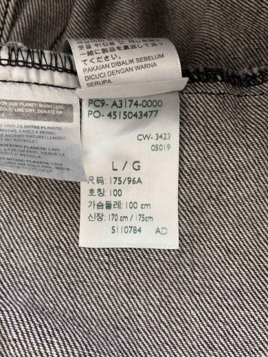 商品画像：Gジャン/L/デニム/GRY/pc9-a3174-0000 4