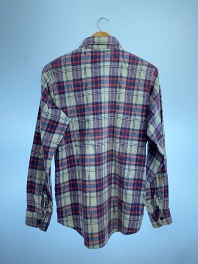 商品画像：長袖シャツ/15/コットン/マルチカラー/USA製/毛羽立ち汚れ有 2